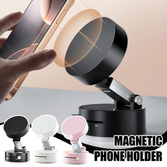 🔥2025 Hot Sale--49% korting🎁Opvouwbare, draagbare vacuümmagnetische telefoonhouder