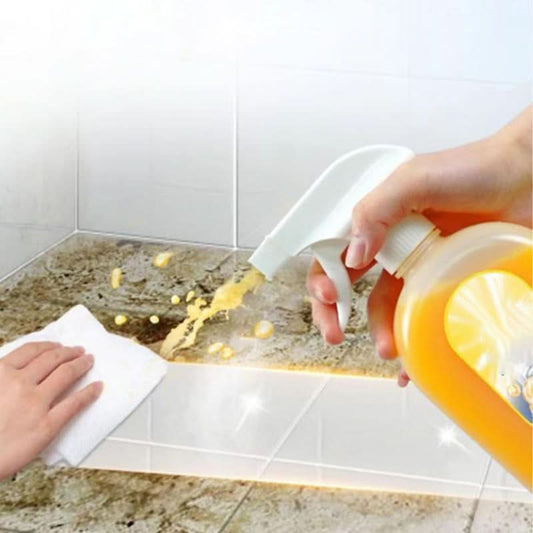 Multifunctionele reinigingsspray met natuurlijk sinaasappelolie-extract