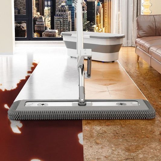 Handsfree zelfwringende dweil - centrifugeer droog zonder vuil water te morsen