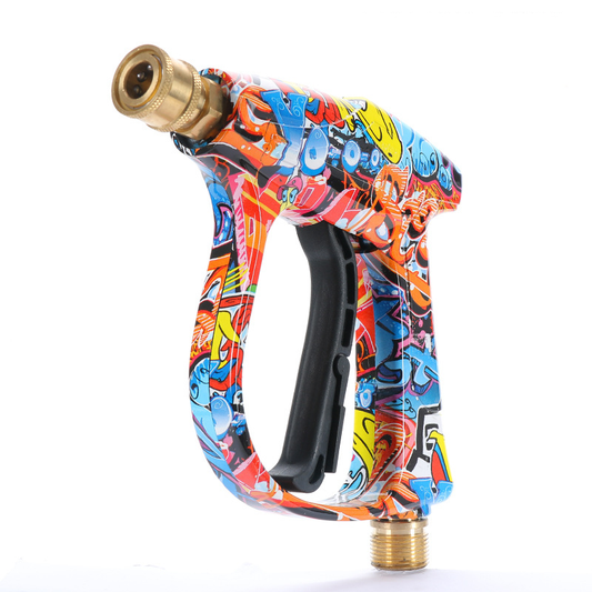 Hogedrukreinigerpistool met 5 stuks spuitmonden