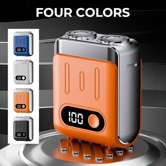 Draagbare mini roterende elektrische scheerapparaat voor heren