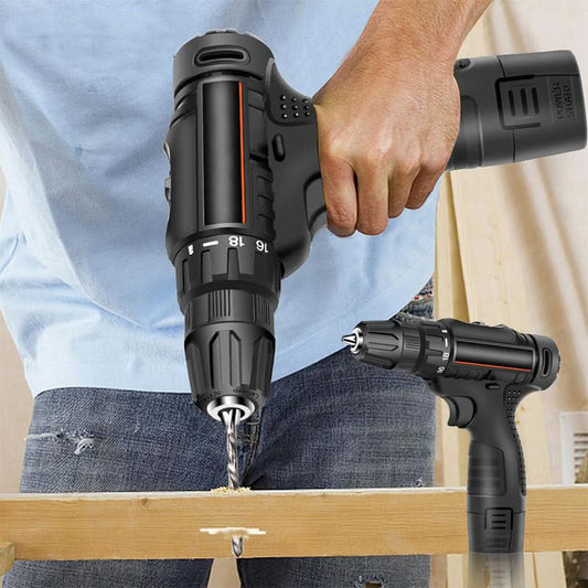 ⚡Limited time 50% OFF-Electric Cordless Drill with Battery & Charger🚀Free shipping🚀