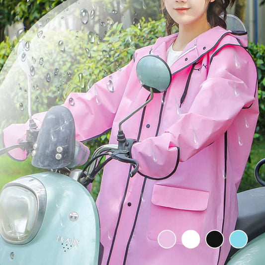 ⏳Tijdelijke aanbieding⏰Herbruikbare regenjas met capuchon en masker voor volwassenen🛡️