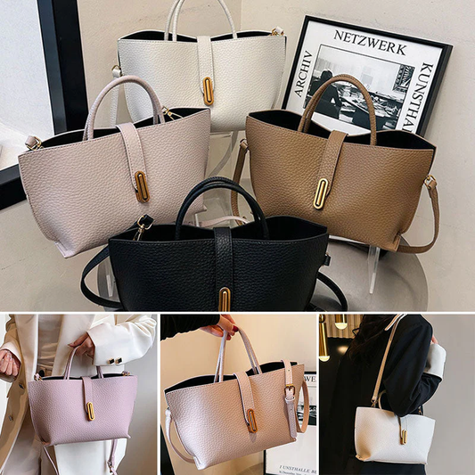 🌸Hot Sale 50% OFF🌸💎Women's Elegant Solid Color French Style Handbag