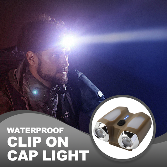 🔦Multifunctionele waterdichte clip-on petlamp⚡