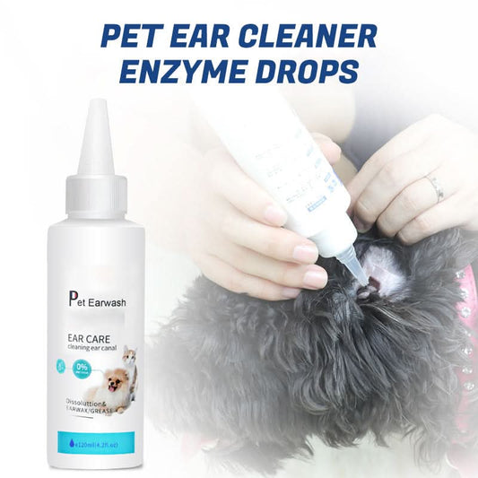 Pet Ear Cleaner Enzyme Drops