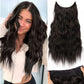 💖Hete verkoop deze week - 50% korting🤩Damespruik, lang golvend haar, uit één stuk met verstelbare pasvorm