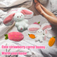 🍓 Hot Sale 50% UIT🍓 Aardbei Konijn Getransformeerd in Klein Konijntje 🎀 Fruit Pop Pluche Speelgoed 🐰