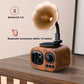 ❤️Retro houten fonograaf Bluetooth luidspreker