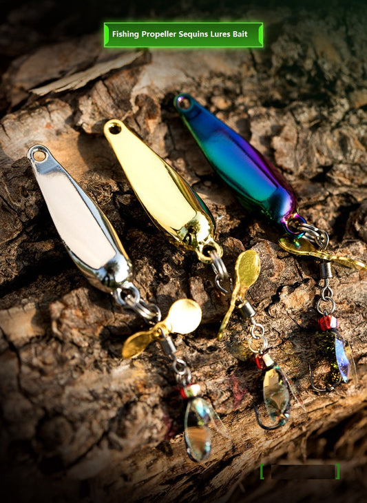 Vispropeller Pailletten Lokmiddelen Aas