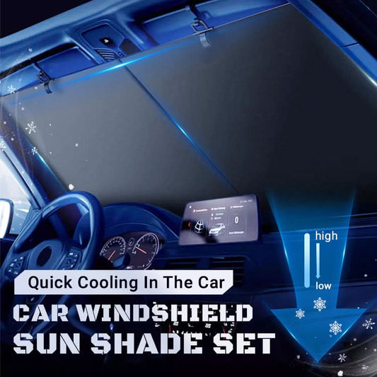 🔥Hot Sale 50% korting❄️ Auto zonneschermset voor voorruit