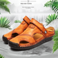 【Handgemaakt】Hoge kwaliteit zacht lederen casual sandalen voor mannen