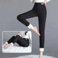 Modieuze thermische kasjmier slim-broek voor dames