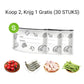 🔥Wereldwijde bestseller🍗 Tijdelijke aanbieding! Koop 3 en krijg 2 gratis🥦Herbruikbare aluminiumfolie verzegelbare opbergzakken