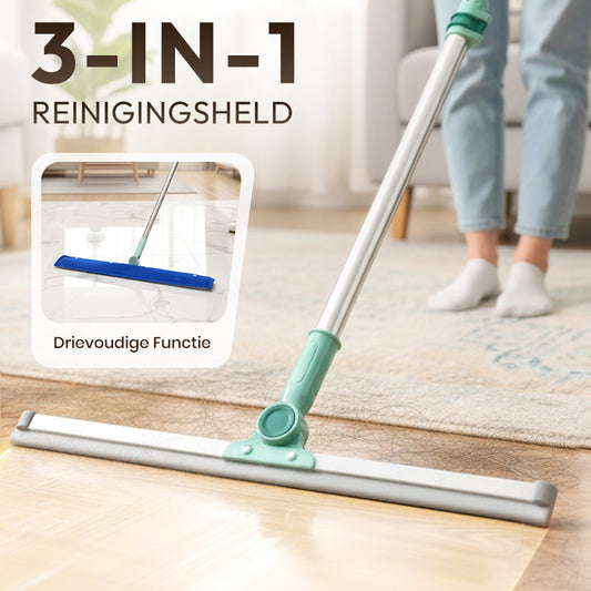 💧✨Multifunctionele siliconen vloerwisserbezem