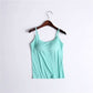 Halster vest voor dames - ingebouwde gewatteerde bh vest