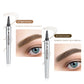 3D Waterdichte Microblading Wenkbrauwpotlood 4 Vork Tip Tattoo Pen