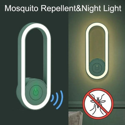 2025 Hot Sale 🔥Frequentieconversie Ultrasone muggenmoordenaar met LED-slaaplicht