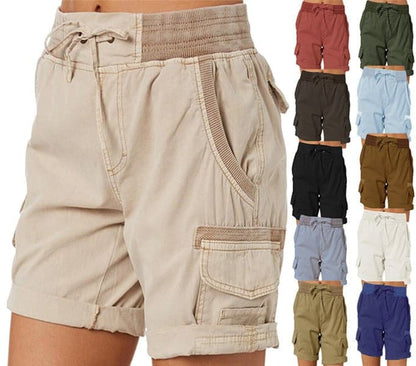 Losse hoge taille shorts voor vrouwen