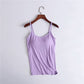 Halster vest voor dames - ingebouwde gewatteerde bh vest