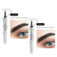 3D Waterdichte Microblading Wenkbrauwpotlood 4 Vork Tip Tattoo Pen