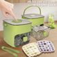 ☀️Summer Hot Sale 50% Off🧊Portable Ice Maker with Lid and Storage Box
