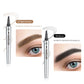 3D Waterdichte Microblading Wenkbrauwpotlood 4 Vork Tip Tattoo Pen