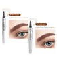 3D Waterdichte Microblading Wenkbrauwpotlood 4 Vork Tip Tattoo Pen