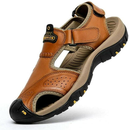 Leren wandelsandalen voor mannen