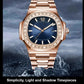Vierkant Luxe Waterdicht Quartz Horloge voor Mannen