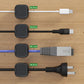 Magnetische kabelklemhouder - Set van 6 stuks