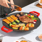 🍳Kwaliteit leven🍳Anti-aanbak elektrische binnengrillpan