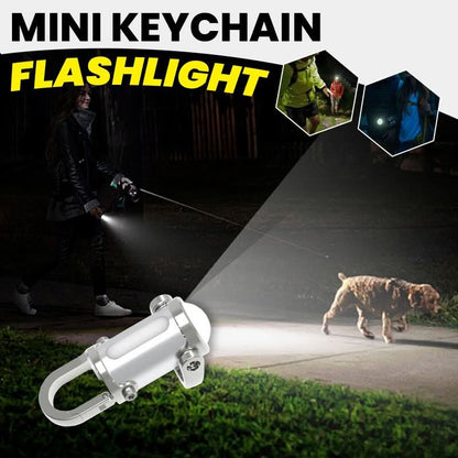 🔥Hete verkoop🔥1200LM Super Heldere Mini Sleutelhanger Zaklamp Waterdicht