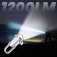 🔥Hete verkoop🔥1200LM Super Heldere Mini Sleutelhanger Zaklamp Waterdicht