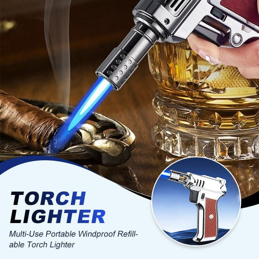 🔥Hot verkocht!🔥Multi-use draagbare winddichte hervulbare fakkel lichter