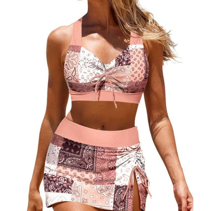 🔥👙Dames badpak in grote maten tweedelig