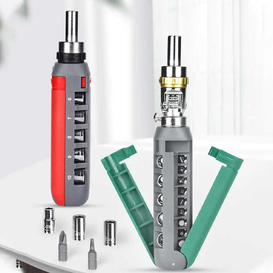 14-in-1 multifunctionele ratelschroevendraaierset met meerdere hoeken