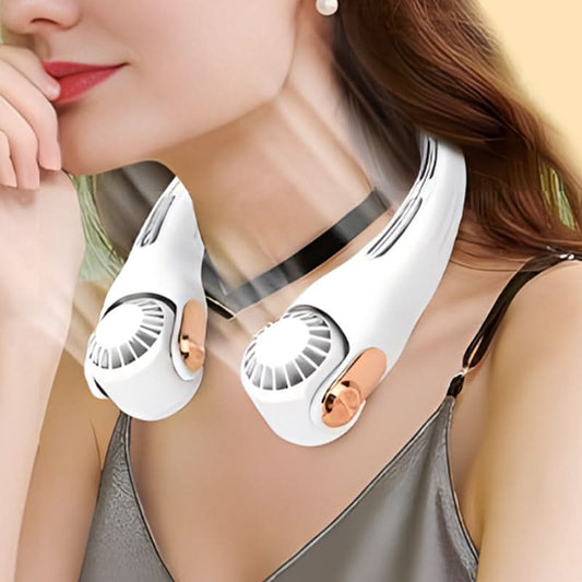 ✨Hot Sale 50% Uit⌛Nekventilator met laag geluidsniveau