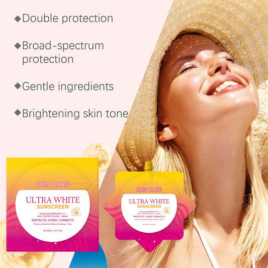 💖Draagbare zeer effectieve whitening zonnebrandcrème