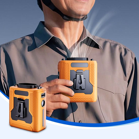 ❄️Draagbare oplaadbare tailleclip koelventilator🌪️