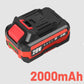 20V lithium-ionbatterij met hoge capaciteit, oplaadbaar voor snoerloos elektrisch gereed
