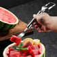 2-in-1 roestvrijstalen fruitsnijder met vork