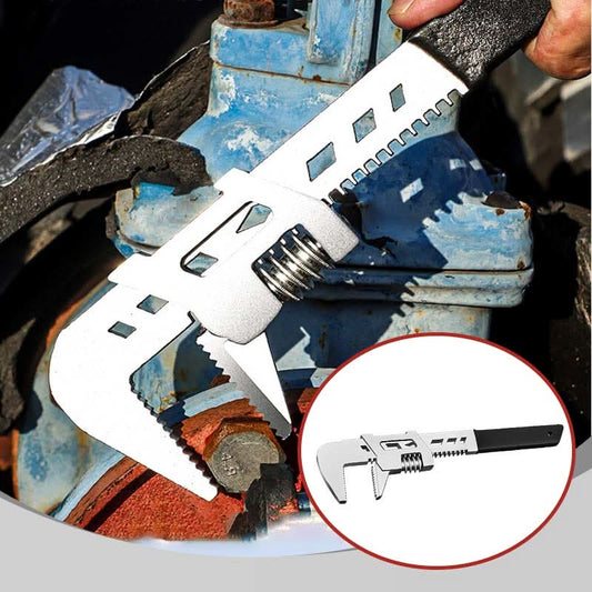 Verstelbare sleutel met brede opening