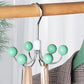 👚360° Draaibare multifunctionele opberghanger met 6 haken