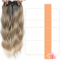 Tijdelijke halfjaarlijkse uitverkoop🔥Golvende clip-in hair topper met pony voor dunner wordend haar