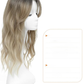 Tijdelijke halfjaarlijkse uitverkoop🔥Golvende clip-in hair topper met pony voor dunner wordend haar
