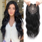 Tijdelijke halfjaarlijkse uitverkoop🔥Golvende clip-in hair topper met pony voor dunner wordend haar