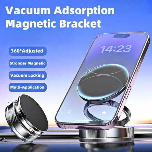 🔥Meer kopen meer besparen🔄360° verstelbare magnetische telefoonhouder met zuignap📱🚗