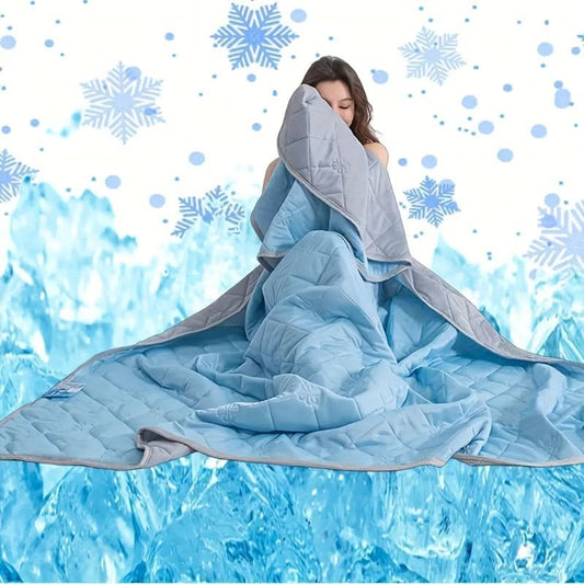 ❄️❄️Ademend bedrukt, wasbaar zomerkoelend dekbed