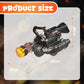 Gatling elektrische waterblaster met verlichting en rookeffect
